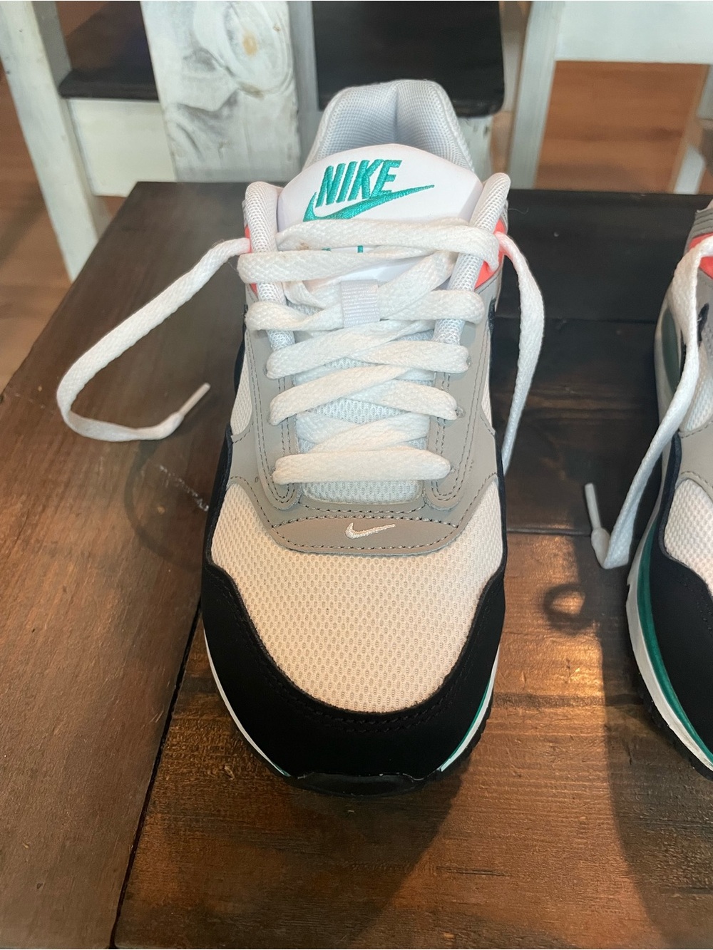 Nike Air Max Correlate Mango Women's Sneakers Shoes White Black Green Size 7 - Picture 3 of 12